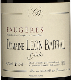 Domaine Leon Barral Faugeres Jadis 2020